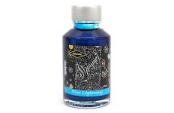 Diamine DIA1505 modrý flaštičkový atrament Shimmer Blue Lightning 50 ml