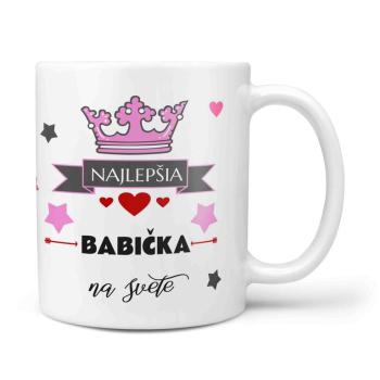 Hrnček Najlepšia babička na svete (Náplň hrnčeka: Žiadna)