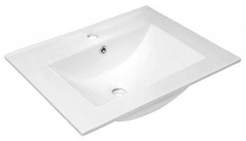 SAPHO - SLIM keramické umývadlo 60x46,5cm, biela 1601-60