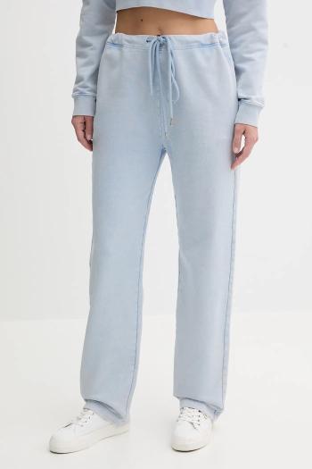 Bavlnené tepláky Moschino Jeans jednofarebná, 0305 3730