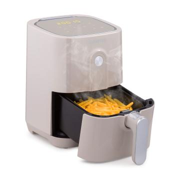 Klarstein Crisp-Pro, teplovzdušná fritéza, 1400 W, 2,8 l, 8 programov, časovač, nehrdzavejúca oceľ