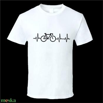 Kerékpáros EKG póló