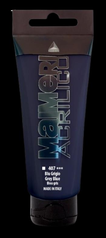 MAIMERI ACRILICO - Akrylové farby 407 - grey blue, 0,2 L