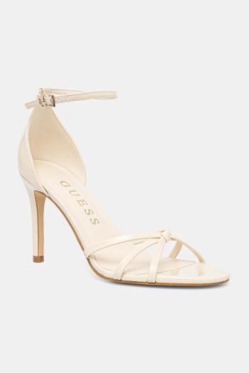 Lodičky Guess SPRING béžová farba, FLJSPR PAF03