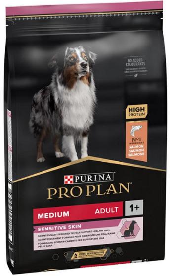 ProPlan MO Dog Opti Derma Adult Medium Sensitive Skin losos granule pre psy 14kg