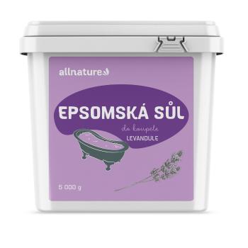 Allnature Epsomská sůl Levandule 5 kg