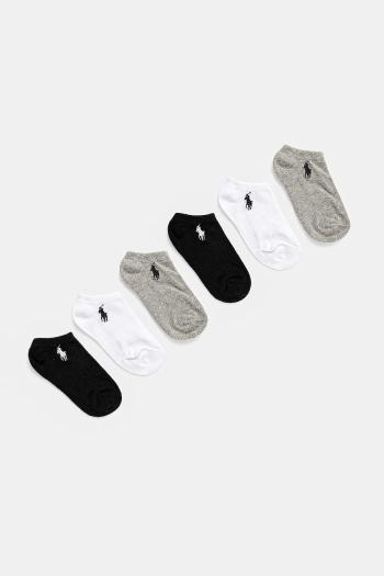 Detské ponožky Polo Ralph Lauren 6-pak šedá farba, 447974578001