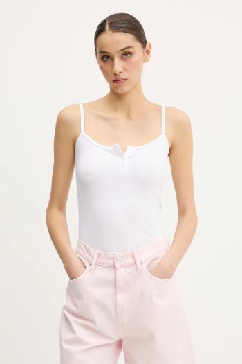 Top Hollister Co. biela farba, KI339-5082