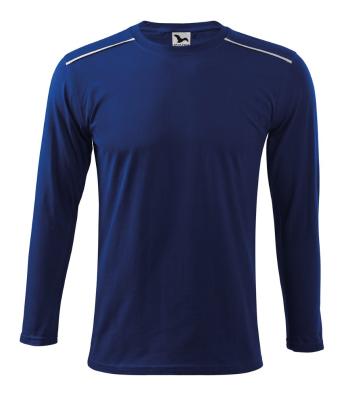 MALFINI Tričko s dlhým rukávom Long Sleeve - Kráľovská modrá | M