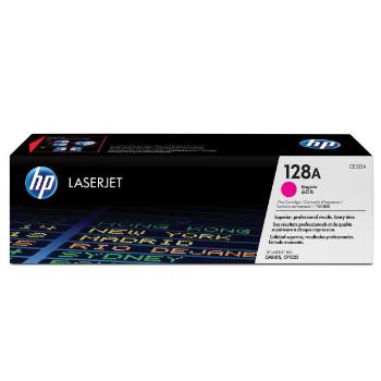 HP originál toner CE323A, magenta, 1300str., HP 128A, HP LaserJet Pro CP1525n, 1525nw, CM1415fn, 1415fnw, O, purpurová