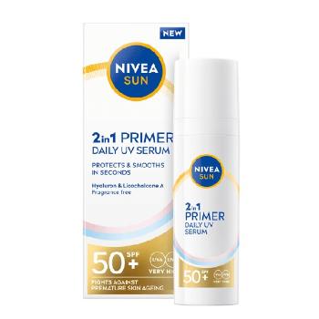 Nivea Pleťové sérum 2v1 SPF 50+ (Daily UV Serum) 30 ml