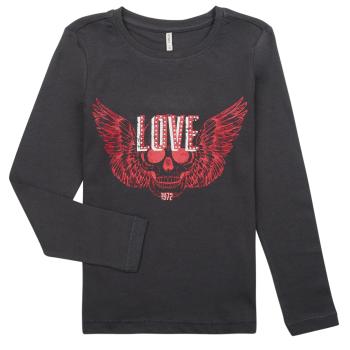 Only  KOGTENNA FIT L/S BOX TOP CS  Tričká s dlhým rukávom Čierna