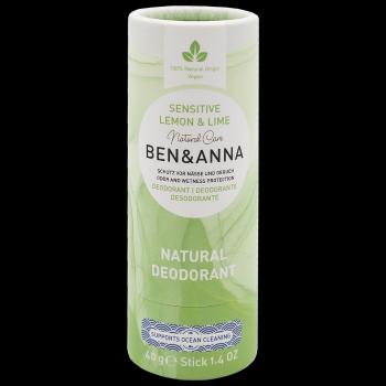 BEN & ANNA Lemon & LimeTuhý dezodorant Sensitive 40 g
