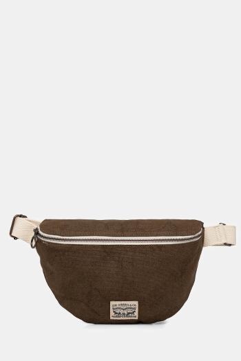 Bavlnená taška Levi's hnedá farba, 002H1-0003