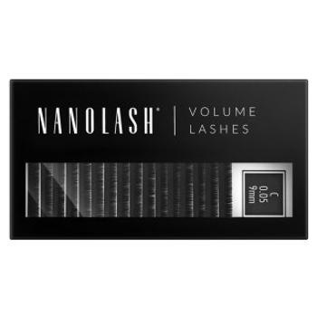 Nanolash Volume Lashes 0.05 C umelé mihalnice 9 mm