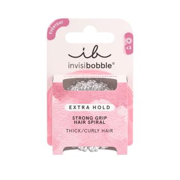 Invisibobble Gumička do vlasov Extra Hold Crystal Clear 3 ks