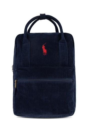 Detský ruksak Polo Ralph Lauren tmavomodrá farba, veľký, jednofarebný