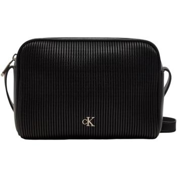 Calvin Klein Jeans  RIB CAMERA BAG18 PU K60K612736  Tašky Čierna