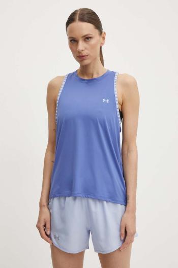 Tréningový top Under Armour Knockout Novelty fialová farba, 1379434