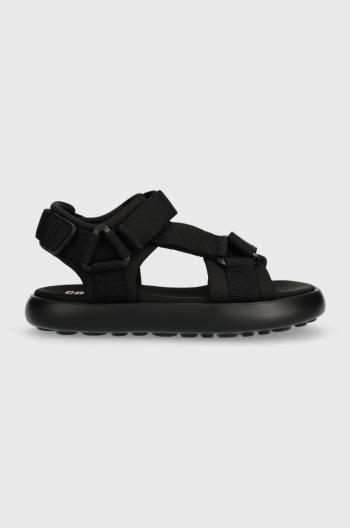 Sandále Camper Pelotas Flota Sandal dámske, čierna farba, K201618.001