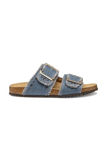 Šľapky Geox D BRIONIA R dámske, šedá farba, D55Y3S 00011 C4005