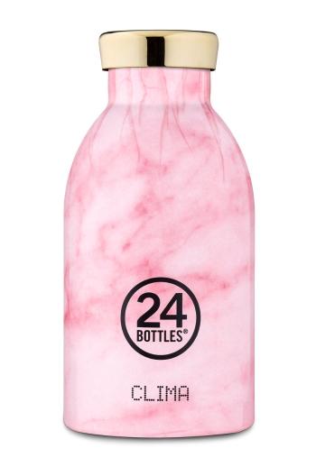 24bottles - Termo fľaša Clima Pink Marble 330ml Clima.330.Pink.Marble-PinkMarble,