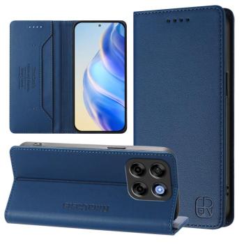 RINA Zaklápacie puzdro pre ZTE V70 Vita tmavomodré