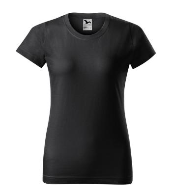 MALFINI Dámske tričko Basic - Ebony gray | XXL