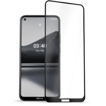 AlzaGuard 2.5D FullCover Glass Protector na Nokia 3.4 čierny (AGD-TGC0097)