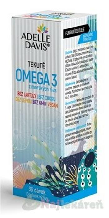 Adelle Davis OMEGA 3 z morských rias tekuté (33 dávok) 50 ml