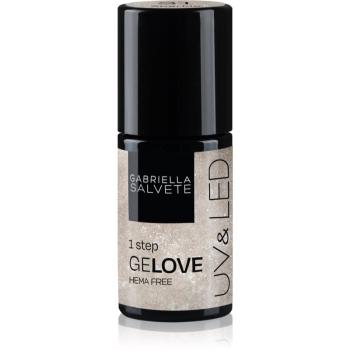 Gabriella Salvete GeLove gélový lak na nechty s použitím UV/LED lampy 3v1 odtieň 31 Sparkle 8 ml