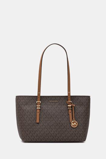 Kabelka MICHAEL Michael Kors QUINN hnedá farba, 30T5GQNT2B