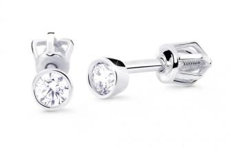 Cutie Jewellery Obľúbené náušnice z bieleho zlata Z8017-30-10-X-2