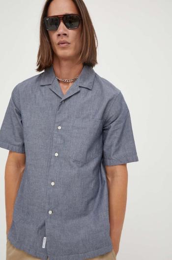 Košile Marc O'Polo DENIM tmavomodrá barva, regular