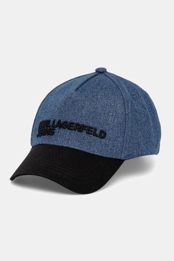 Bavlnená šiltovka Karl Lagerfeld Jeans jednofarebná, A3M33098