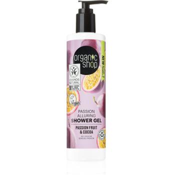 Organic Shop Passion Fruit & Cocoa opojný sprchový gel 280 ml