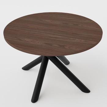 Asztal Oslo 110 cm wisconsin dió