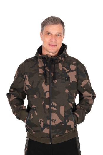 Fox Rybářská Mikina Camo Full Zip Premium 310 Hoodie - S