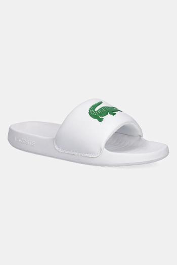 Šľapky Lacoste SERVE SLIDE 1.0 biela farba, 49CMA0021