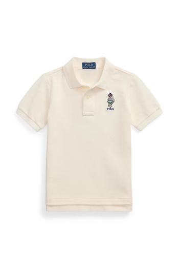 Polo tričko Polo Ralph Lauren biela farba, jednofarebné, 322973120001