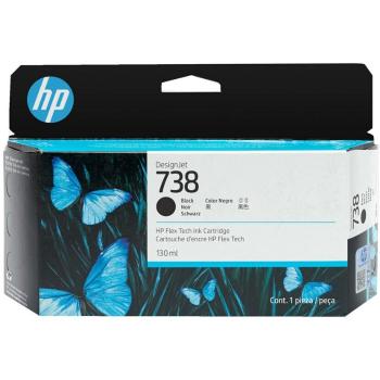 HP 738 498N4A čierna (black) originálna cartridge