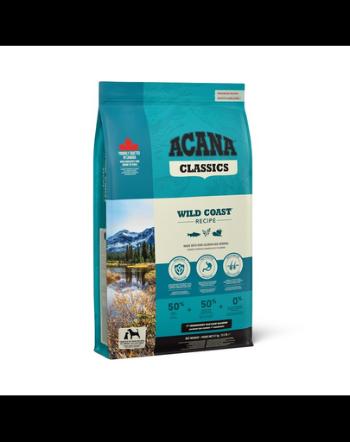 ACANA Classic Wild Coast 9,7 kg hrana caini, fara gluten, pentru toate varstele si rasele