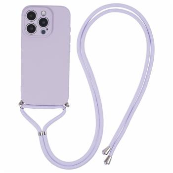 PROTEMIO ROPE Kryt so šnúrkou Apple iPhone 16 Pro fialový