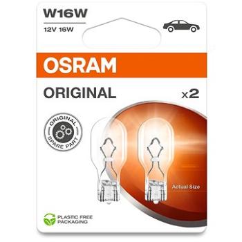 Osram Originál W16 W, 12V, 16 W, W2.1× 9.5d, 2 kusy v balení (921-02B)