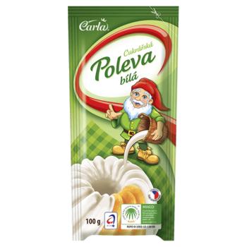 CARLA Cukrárska poleva biela 100 g