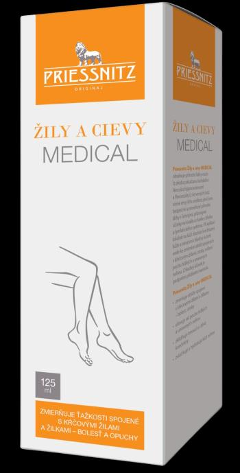 PRIESSNITZ Žily a Cievy MEDICAL gél 125 ml