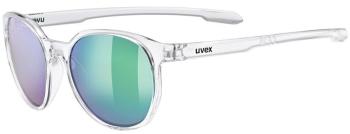UVEX LGL 54 Clear/Mirror Green Športové okuliare