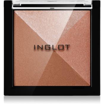 Inglot Multicolour System Highlighting & Bronzing Powder rozjasňujúca a bronzujúca paletka odtieň 11 8,8 g