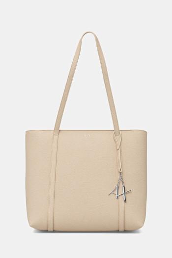 Kabelka Armani Exchange béžová farba, 942930 CC726
