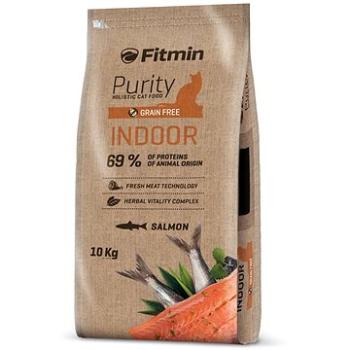 Fitmin Purity Cat Indoor s čerstvým lososom pre mačky chované v byte 10 kg (8595237013432)